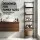 Artiss 5 Tier Black Iron Corner Shower Caddy - 143.5cm Floor Standing Bathroom Organiser with Non-Slip Base