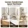 Artiss Bathroom Corner Shelf 2-Tier Counter-top Organiser with Detachable Easy-Clean PP Trays White Gold