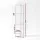Artiss 4 Tier Floor Standing Corner Shower Caddy White Metal Bathroom Organiser Modular Tool Free Setup