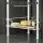 Artiss 4 Tier Floor Standing Corner Shower Caddy White Metal Bathroom Organiser Modular Tool Free Setup