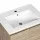 Cefito Vanity Unit with Basin, Oak Finish, 600mm, Nano-Glazed Ceramic, Modern Bathroom Cabinet, Easy Install