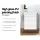 Cefito 400mm Vanity Unit with Crystalline Ceramic Basin, High Gloss MDF, Eco-Friendly, Anti-Scratch, Easy Install