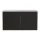 Cefito 900mm Wall Hung Vanity Unit, Black Timber Front, Carrara Stone Top, Soft-Close Drawers, Bathroom Cabinet
