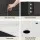 Cefito 900mm Wall Hung Vanity Unit, Black Timber Front, Carrara Stone Top, Soft-Close Drawers, Bathroom Cabinet