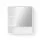 Cefito Modern Wall Mounted Bathroom Mirror Cabinet, 560mm White, Adjustable Shelves, Water-Resistant PB Melamine