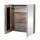 Cefito Bathroom Mirror Cabinet, MDF, 600x720mm, Natural Oak, Eco-Friendly, Adjustable Shelves, Soft-Close Doors
