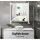Cefito 600x720mm White Bathroom Mirror Cabinet, High Gloss MDF, Twin Doors, Adjustable Shelves, Eco-Friendly Design