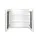 Cefito 750x720mm White Bathroom Mirror Cabinet - High Gloss PU MDF, Soft-Close Doors, Adjustable Shelves, Eco-Friendly