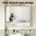 Cefito Bathroom Mirror Cabinet 900x750mm White MDF Wall Hung Medicine Cabinet with Adjustable Shelves and Triple Doors