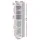 Artiss 3-Tier Bathroom Cabinet: Water-Resistant PVC, Slim Design, Toilet Roll Holder, Ventilated Storage - 17x15x76cm
