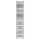 Artiss 3-Tier Bathroom Cabinet: Water-Resistant PVC, Slim Design, Toilet Roll Holder, Ventilated Storage - 17x15x76cm