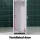 Artiss 3-Tier Bathroom Cabinet: Water-Resistant PVC, Slim Design, Toilet Roll Holder, Ventilated Storage - 17x15x76cm