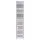 Artiss 2X Slim Bathroom Storage Cabinet 76cm White PVC Toilet Roll Holder Ventilated Cabinet Pack (2)