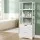 Artiss Bathroom Floor Storage Cabinet, White MDF, 2 Drawers, 3 Open Shelves, 2 Doors, 60x33x154cm, Easy Assembly
