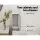 Artiss Bathroom Toilet Storage Cabinet - Slim Tallboy with Ventilated Doors, 2 Drawers, Water-Resistant, 118cm, White