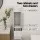 Artiss 2X Bathroom Toilet Storage Cabinet Tallboy Cupboard White 2 Drawers 2 Ventilated Cabinets 118cm