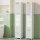 Artiss 2X Bathroom Toilet Storage Cabinet Tallboy Cupboard White 2 Drawers 2 Ventilated Cabinets 118cm