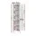 Artiss 160cm Tall Slim Bathroom Storage Cabinet White MDF Floor Cupboard with Glass Door and Adjustable Shelves