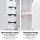 Artiss White Bathroom Cabinet: 4 Drawers & 2-Shelf Cupboard, Eco-Friendly MDF, 54x29x83cm, Sleek Design for Modern Homes