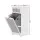 Artiss 2X Laundry Hamper Cabinet White Rattan with Tilt Out Hamper Drawer and Removable Baskets 2 Pack