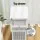 Artiss 2X Laundry Hamper Cabinet White Rattan with Tilt Out Hamper Drawer and Removable Baskets 2 Pack