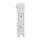Artiss Bathroom Cabinet Storage Organizer, MDF Board, 52.3x15.2x70cm, White, Space-Saving with Wheels and Drawers