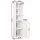 Artiss 160cm White Bathroom Cabinet Storage - Eco-Friendly E1 MDF, 5-Tier Shelves, Magnetic Door, Space-Saving Design