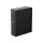 Artiss Slim Bathroom Storage Cabinet Black MDF 60x33x154cm Slide-Out Toilet Side Caddy Tissue Box Holder