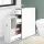 Artiss Slim Bathroom Storage Cabinet & Tissue Holder, 50x16x58cm, Eco-Friendly MDF, White, Space-Saving Design
