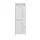Artiss Slim 2-Tier Bathroom Storage Cabinet White with Adjustable Shelves Arched Doors 25x20x75cm Anti-Tip