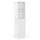 Artiss White Bathroom Cabinet 135cm – Slim Storage Organiser with Adjustable Shelves, Slide-Out Drawer & 3-Wheel Unit
