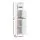 Artiss 2 Slim 3-Tier Bathroom Storage Cabinets White MDF with Toilet Paper Holder Adjustable Shelf Anti-Tip