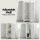 Artiss 2 Slim 3-Tier Bathroom Storage Cabinets White MDF with Toilet Paper Holder Adjustable Shelf Anti-Tip