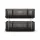 Artiss Under Sink Organiser 21cm 2 Tier Pull-Out Baskets with Adjustable Dividers Black Modular Storage