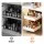 Artiss 2 Pack Pull Out Drawers Expandable 31.5–47cm Cabinet Organiser White Steel Slide Out Shelves 2 Drawer