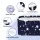 Weisshorn Foldable Bathtub 134x65cm - 5-Layer Insulation, PVC SPA Bucket, Inflatable Cushion, Indoor/Outdoor Comfort