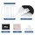 Weisshorn 120x70CM Portable Inflatable Ice Bath Tub - Durable PVC, 500L Capacity, Indoor/Outdoor Use, Bonus Repair Kit