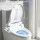 Cefito Smart Electric Bidet Toilet Seat Cover - Heated, LED Night Light, Remote, IPX4, Self-Cleaning Stainless Nozzle