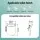 Cefito Smart Electric Bidet Toilet Seat D‑Shape SIAA Hygienic Surface Heated Seat Air Dryer 4 Modes Comfort