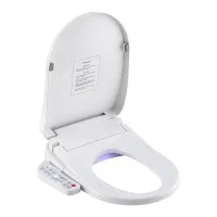 Cefito Electric Bidet Toilet Seat Cover Warm Water Dryer Heated Seat Self-Cleaning Nozzle LED Night Light