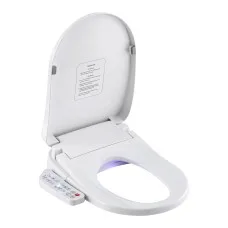 Cefito Electric Bidet Toilet Seat Cover Warm Water Dryer Heated Seat Self-Cleaning Nozzle LED Night Light