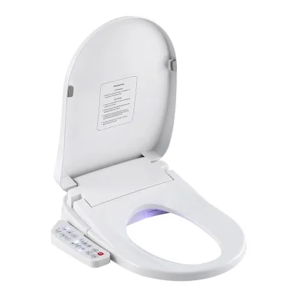Cefito Electric Bidet Toilet Seat Cover Warm Water Dryer Heated Seat Self-Cleaning Nozzle LED Night Light