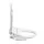 Cefito Electric Bidet Toilet Seat Cover Warm Water Dryer Heated Seat Self-Cleaning Nozzle LED Night Light