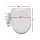 Cefito Smart Electric Bidet Toilet Seat Cover - Stainless Steel Nozzle, Adjustable Temp, LED Light, Self-Cleaning, IPX4