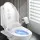 Cefito Smart Electric Bidet Toilet Seat Cover - Stainless Steel Nozzle, Adjustable Temp, LED Light, Self-Cleaning, IPX4