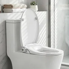Cefito Non‑Electric O‑Shape Bidet Toilet Seat Dual Nozzle Soft Close WaterMark 150kg Manual Control