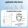 Cefito Non-Electric D‑Shape Bidet Toilet Seat Dual Nozzle Soft Close WaterMark Certified 150 kg Capacity