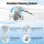 Cefito Non-Electric D‑Shape Bidet Toilet Seat Dual Nozzle Soft Close WaterMark Certified 150 kg Capacity