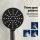 Cefito 22cm Rainfall Shower Head Set with 12cm Handheld and Brass Mixer Chrome Finish (High Pressure)