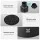 Cefito Matte Black 20cm Rain Overhead Swivel Shower Head with Solid Brass Wall Mixer Set 9L/min WELS